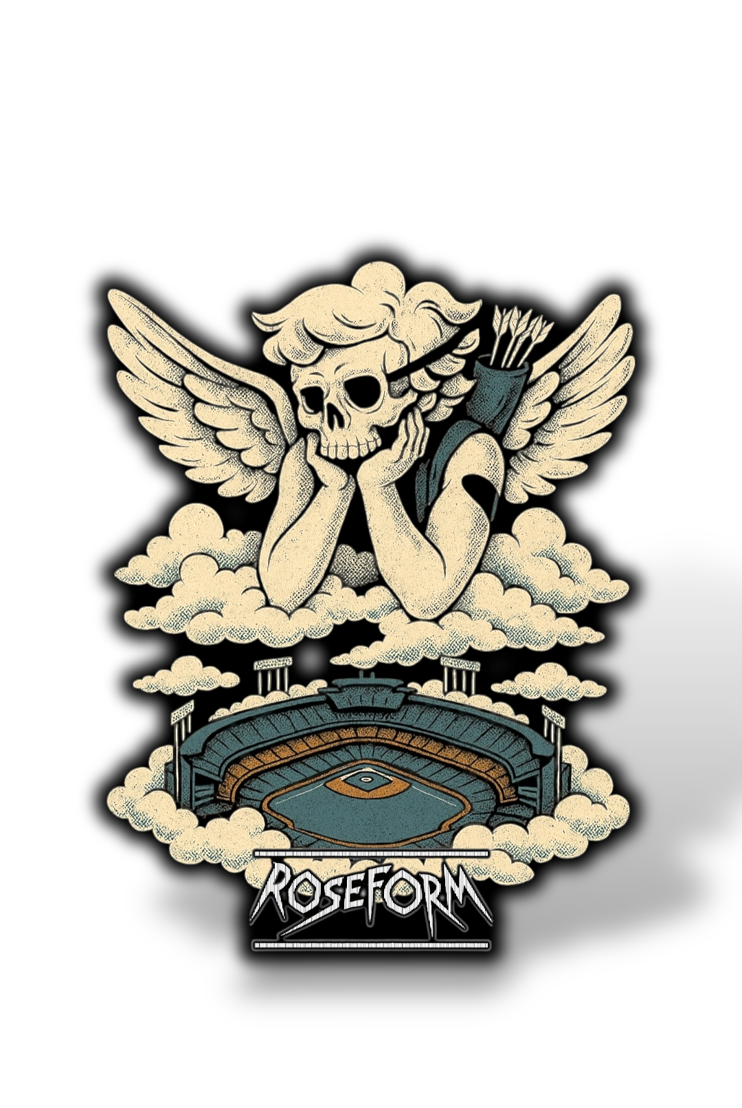 ROSEFORM STADIUM STICKER