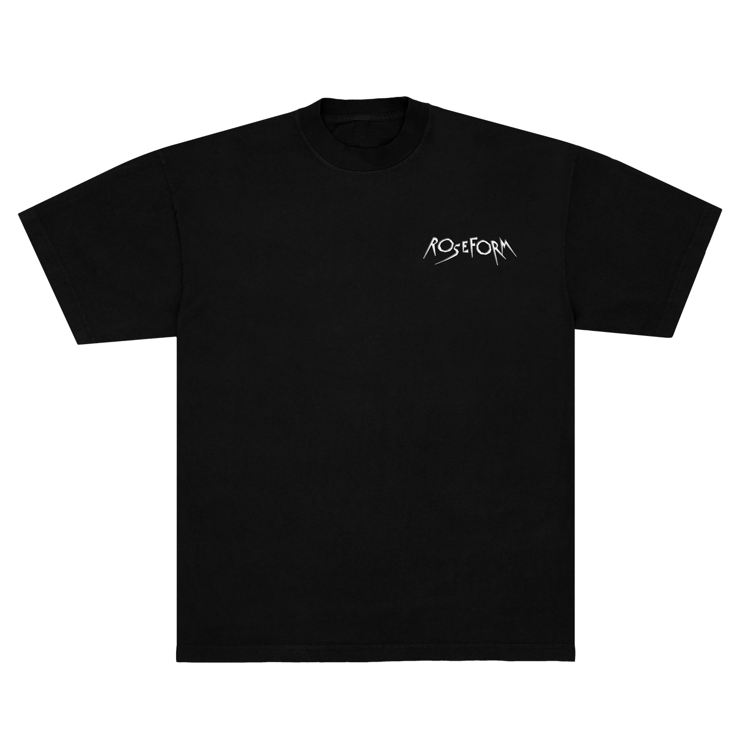 ROSEFORM TEE BLACK