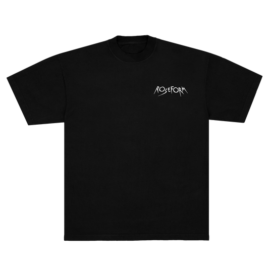 ROSEFORM TEE BLACK